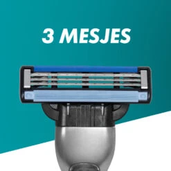 Gillette® Gillette Navulmesjes Mach3 9 Gillette® Gillette Navulmesjes Mach3 -Plein Winkel 1059433 4