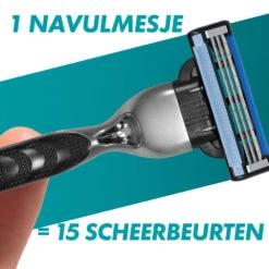 Gillette® Gillette Navulmesjes Mach3 10 Gillette® Gillette Navulmesjes Mach3 -Plein Winkel 1059433 5