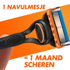 Gillette® Gillette Scheermesjes Fusion 5 Manual -Plein Winkel 1059438 4