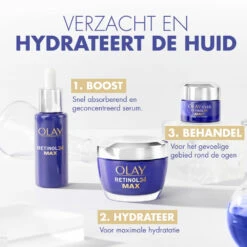 Olay Nachtcrème Regenerist Retinol24 MAX 11 Olay Nachtcrème Regenerist Retinol24 MAX -Plein Winkel 1059606 6