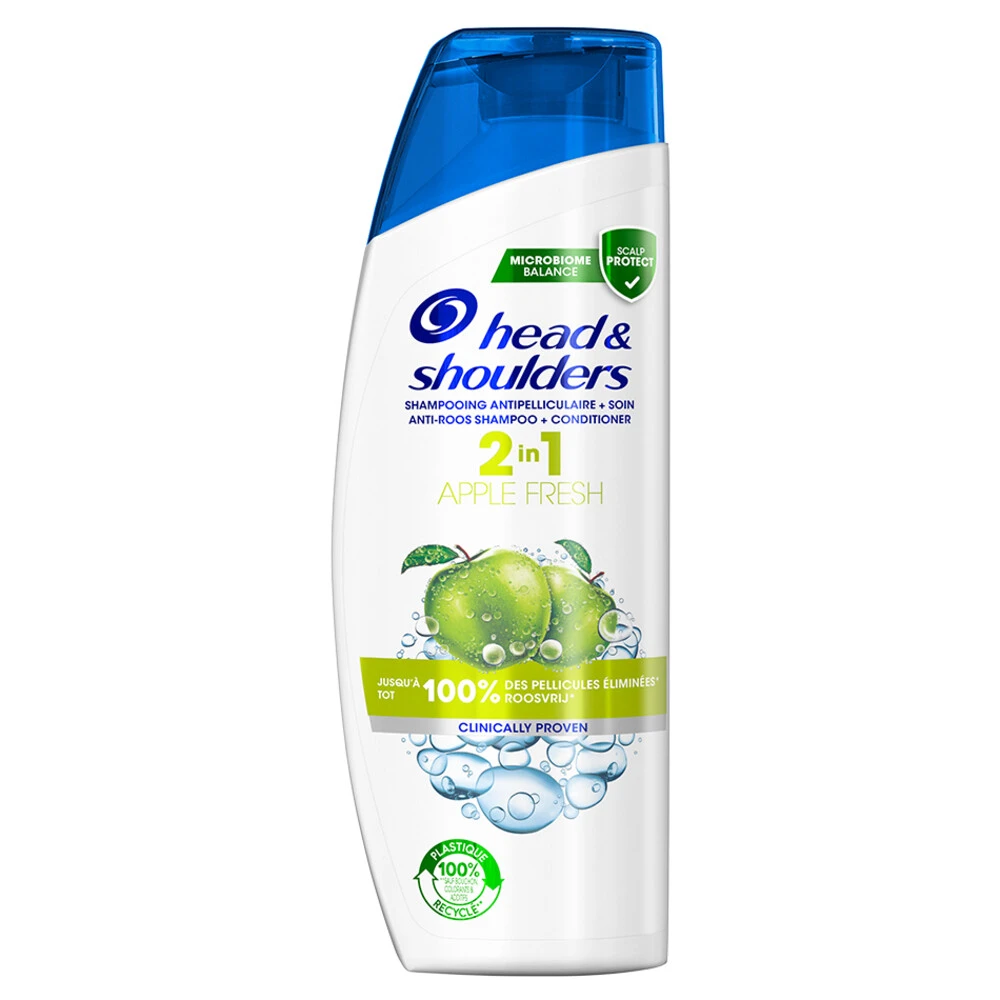 6x Head & Shoulders Apple Fresh 2in1 Shampoo En Conditioner 1 6x Head & Shoulders Apple Fresh 2in1 Shampoo En Conditioner