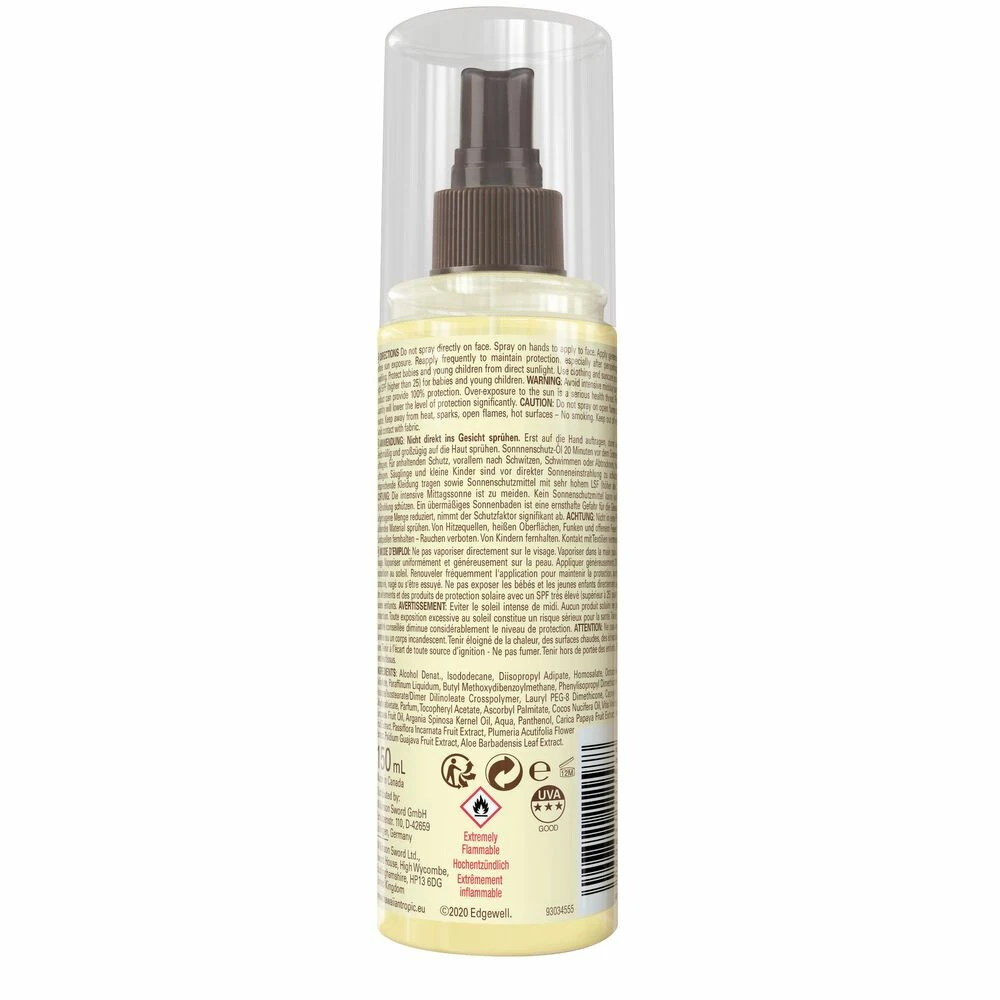 Hawaiian Tropic Silk Hydration Protect Weightless Oil SPF 30 2 Hawaiian Tropic Silk Hydration Protect Weightless Oil SPF 30 - Afbeelding 2