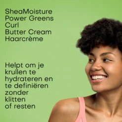 Shea Moisture Curl Butter Cream Power Greens 7 Shea Moisture Curl Butter Cream Power Greens -Plein Winkel 1061988 4