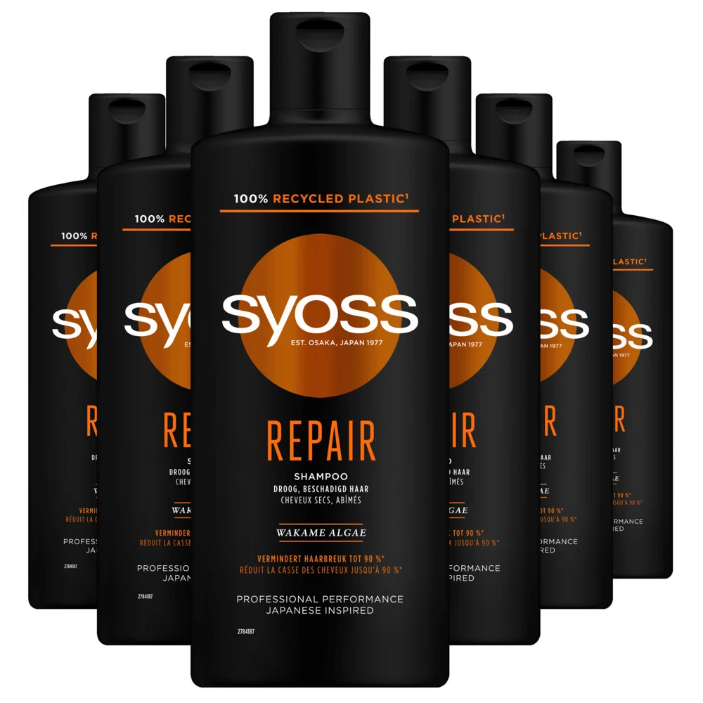 6x Syoss Repair Therapy Shampoo 1 6x Syoss Repair Therapy Shampoo