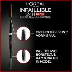 L'Oreal Lu0027Oréal 24H Brow Filling Triangular Pencil 8.0 Light Cool Blond -Plein Winkel 1071946 3