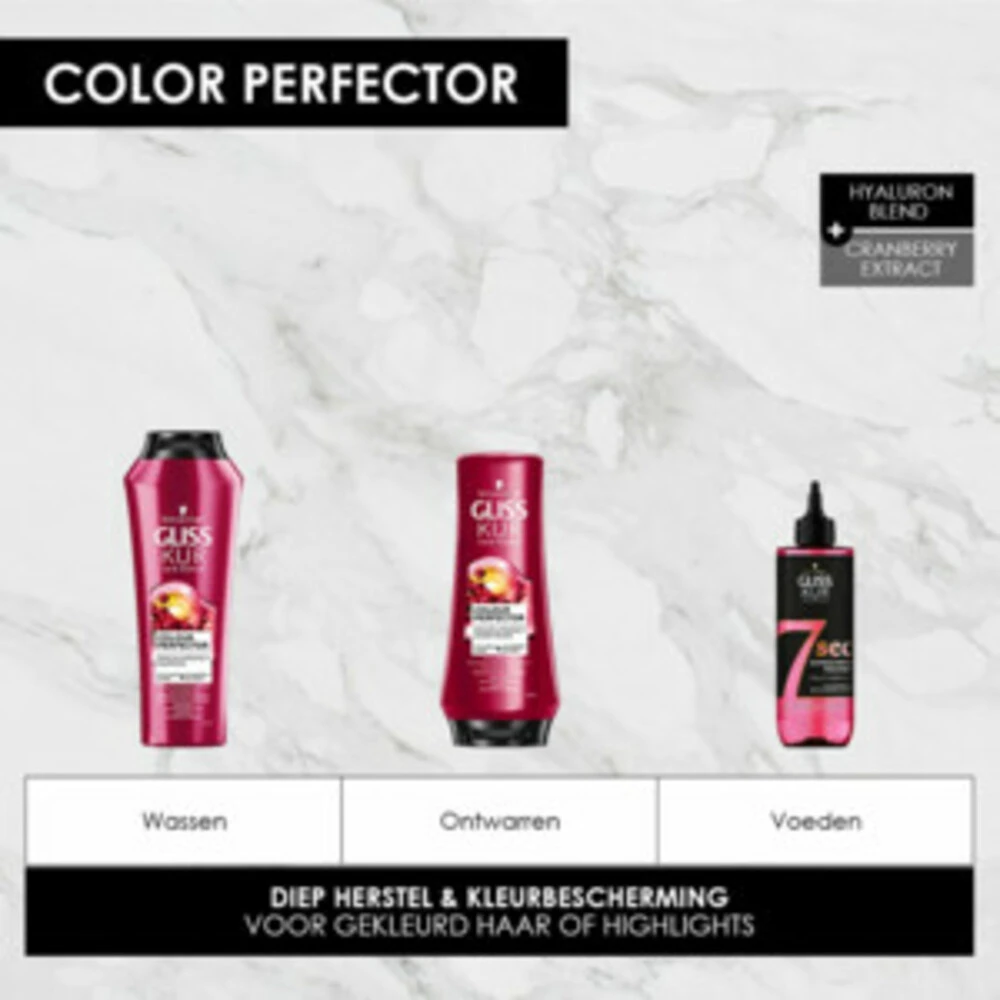 6x Gliss Shampoo Color Protect & Shine 4 6x Gliss Shampoo Color Protect & Shine - Afbeelding 4