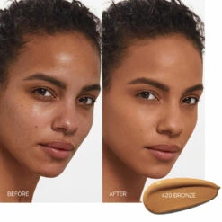 Shiseido Synchro Skin Self-Refreshing Foundation SPF30 420 Bronze -Plein Winkel 1072570 3