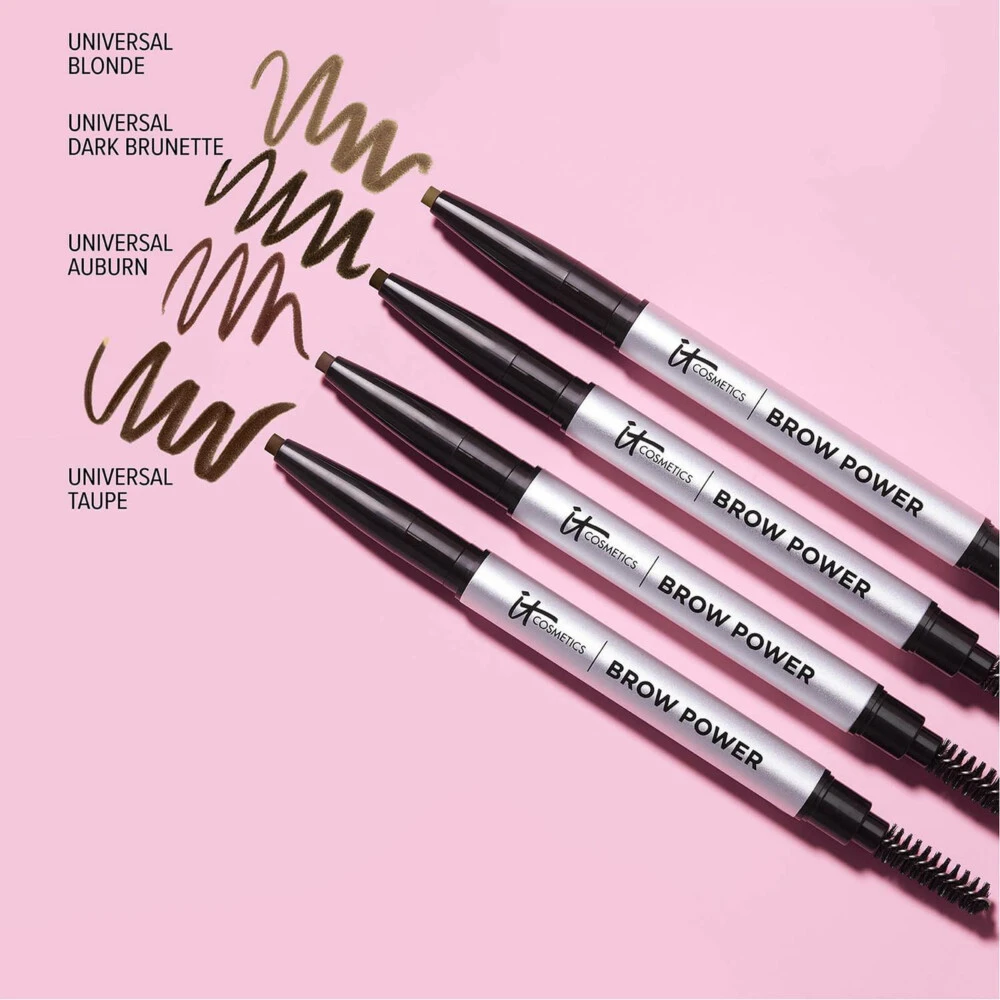 IT Cosmetics Brow Power Universal Eyebrow Pencil Universal Taupe 4 IT Cosmetics Brow Power Universal Eyebrow Pencil Universal Taupe - Afbeelding 4