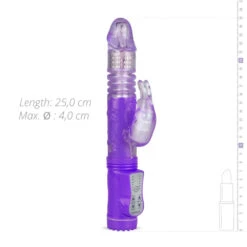Easytoys Stotende Rabbit Vibrator 10 Easytoys Stotende Rabbit Vibrator -Plein Winkel 1072799 5