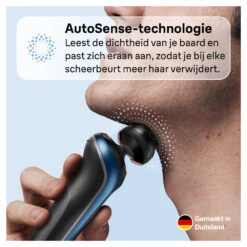 Braun Elektrisch Scheerapparaat Series 6 61-B1000s Blauw -Plein Winkel 1072831 4