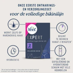 Veet Expert Ontharingscrème Bikini Kit -Plein Winkel 1073994 4