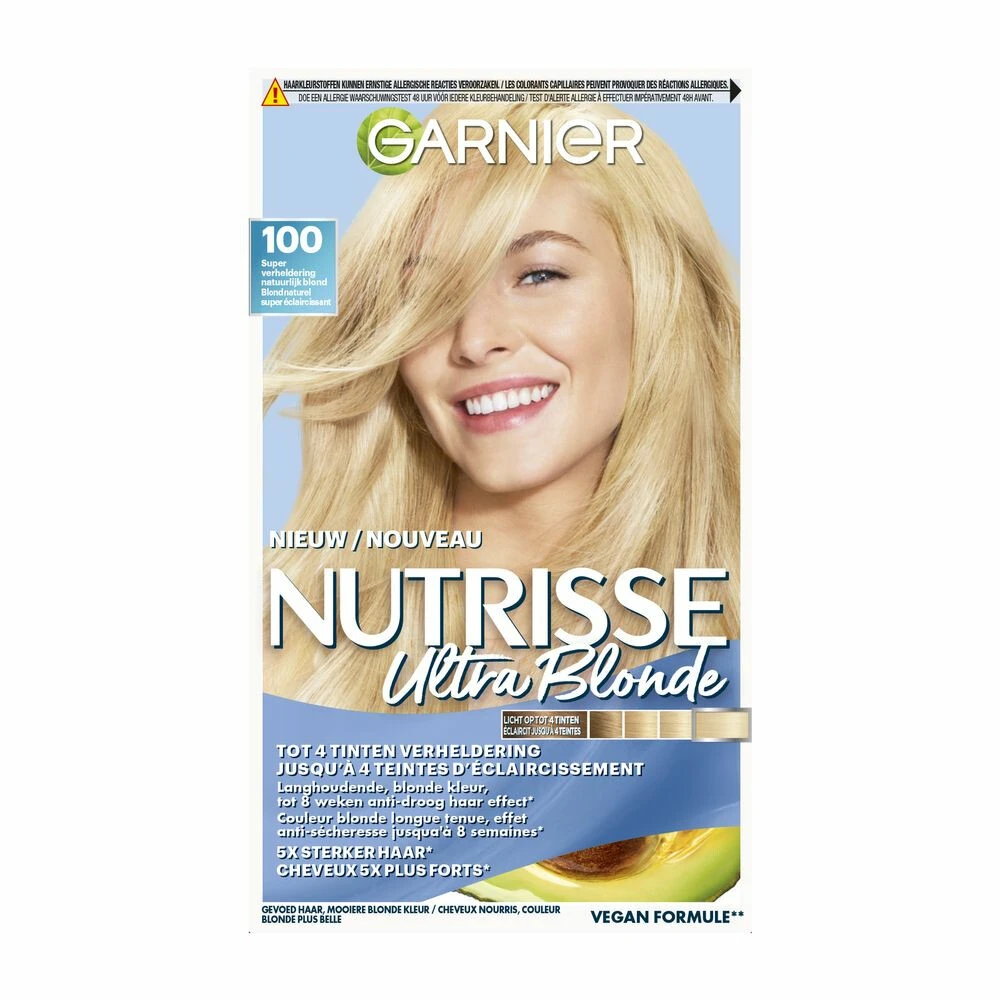 Garnier Nutrisse Creme Haarverf 100 - Camomile 1 Garnier Nutrisse Creme Haarverf 100 - Camomile