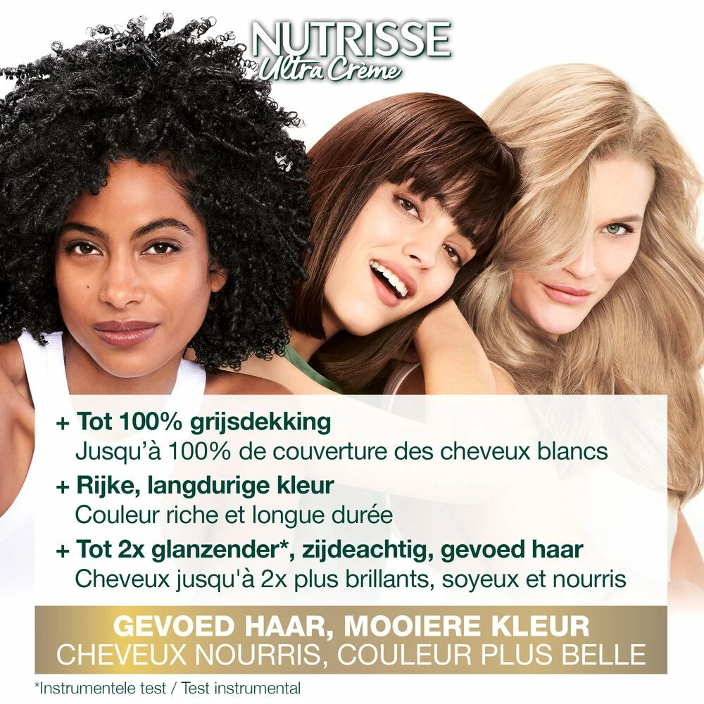 Garnier Nutrisse Creme Haarverf 100 - Camomile 4 Garnier Nutrisse Creme Haarverf 100 - Camomile - Afbeelding 4