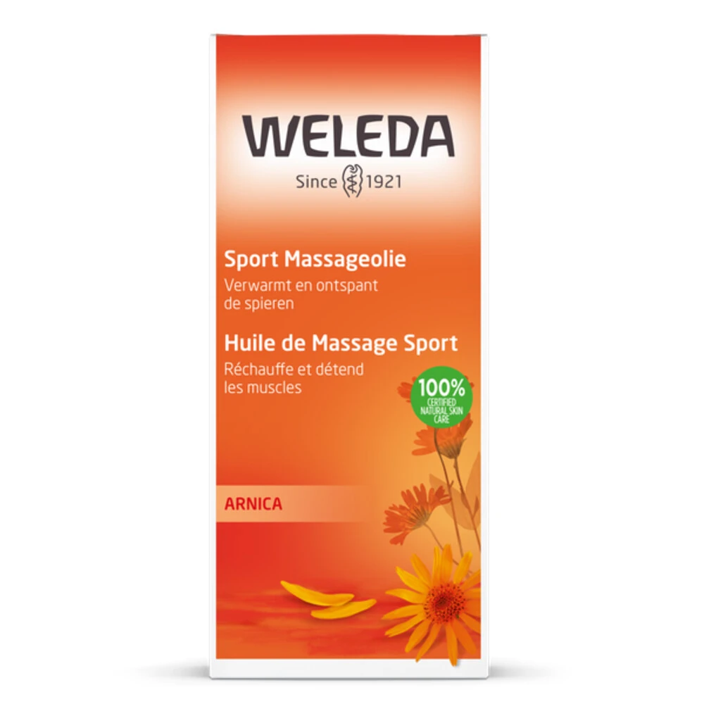 Weleda Massageolie Arnica Sport 2 Weleda Massageolie Arnica Sport - Afbeelding 2