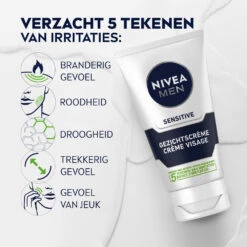 Nivea Men Gezichtscreme Sensitive -Plein Winkel 36312 3