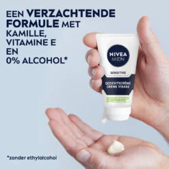 Nivea Men Gezichtscreme Sensitive -Plein Winkel 36312 5