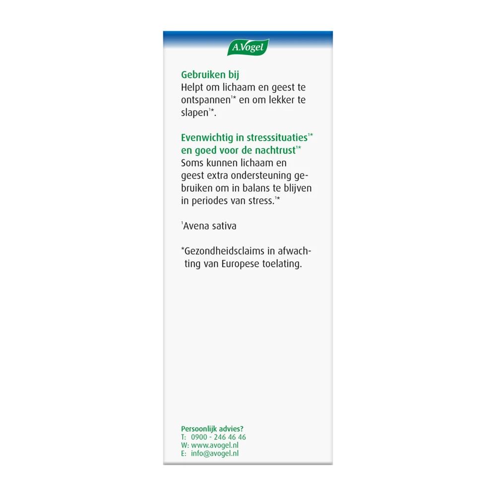 2x A.Vogel Avena Sativa Complex (Nacht)rust Druppels 4 2x A.Vogel Avena Sativa Complex (Nacht)rust Druppels - Afbeelding 4