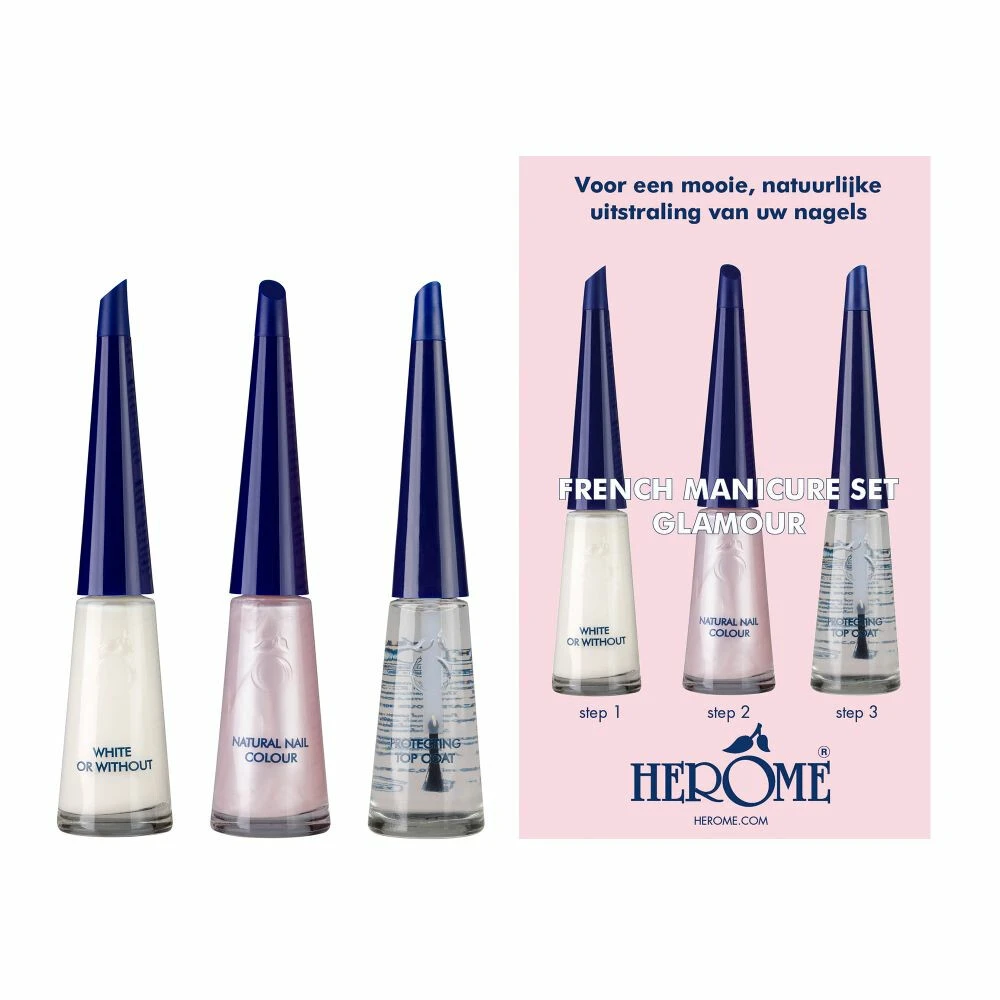 Herome French Manicure Glamour 2 Herome French Manicure Glamour - Afbeelding 2