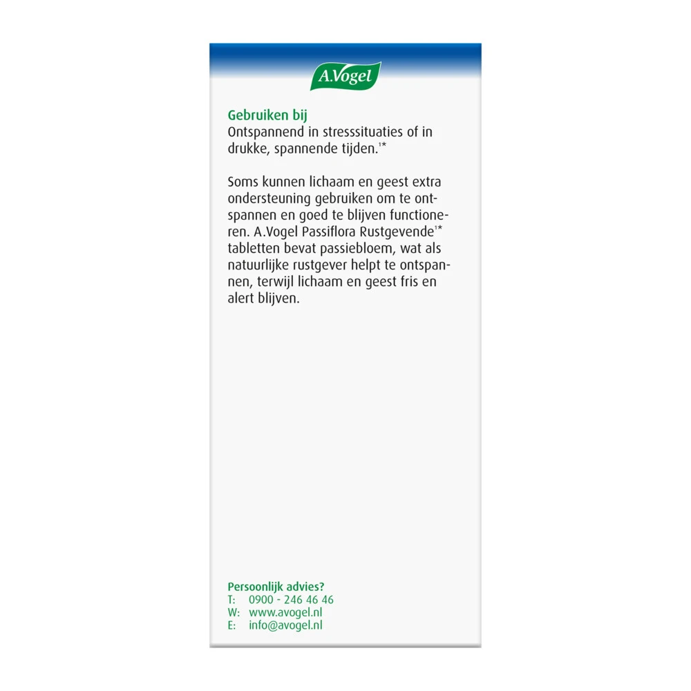 A.Vogel Passiflora Rustgevend 4 A.Vogel Passiflora Rustgevend - Afbeelding 4