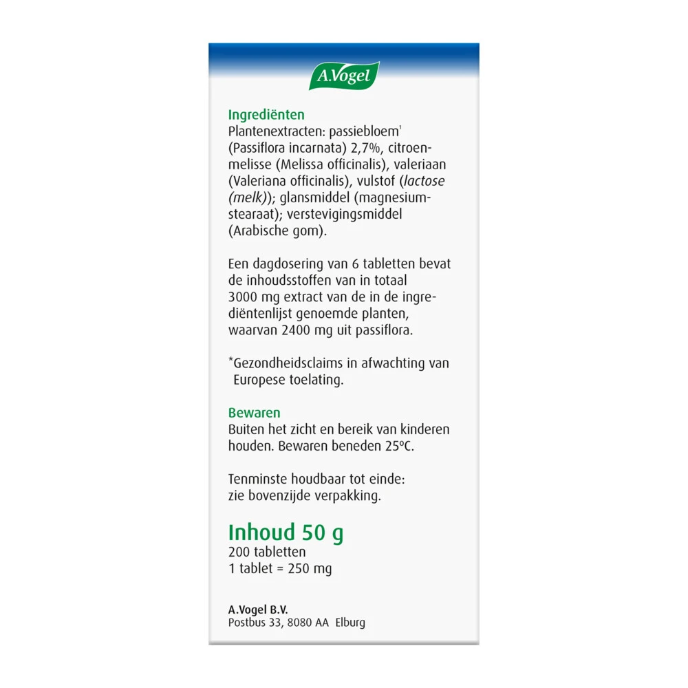 A.Vogel Passiflora Rustgevend 5 A.Vogel Passiflora Rustgevend - Afbeelding 5