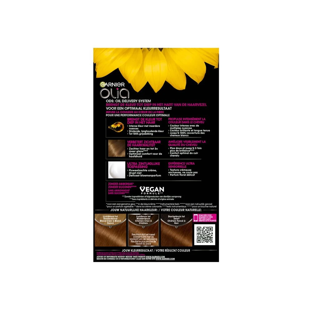 Garnier Olia Haarverf 5.3 - Goudbruin 2 Garnier Olia Haarverf 5.3 - Goudbruin - Afbeelding 2