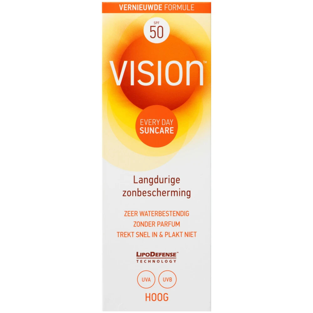 Vision Zonnebrand Every Day Sun SPF 50 1 Vision Zonnebrand Every Day Sun SPF 50