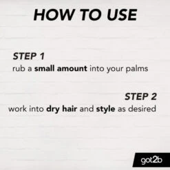 6x Got2b Glued Spiking Wax -Plein Winkel 957232 4