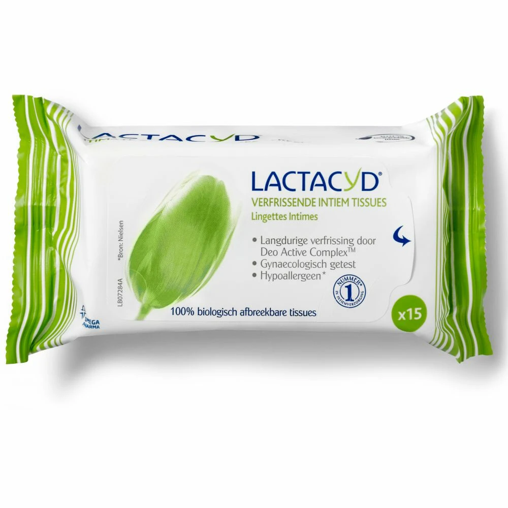 5x Lactacyd Tissues Verfrissend 1 5x Lactacyd Tissues Verfrissend