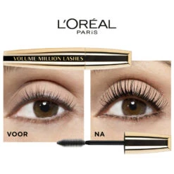 L'Oreal Lu0027Oréal Volume Million Lashes Mascara Classic Black - Zwart -Plein Winkel 969160 3