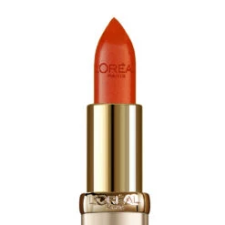 L'Oreal Lu0027Oréal Color Riche Satin 163 Orange Magique Lippenstift -Plein Winkel 969337 3