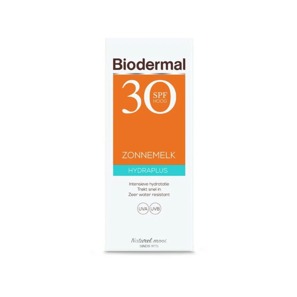2x Biodermal Hydraplus Zonnemelk SPF 30 1 2x Biodermal Hydraplus Zonnemelk SPF 30