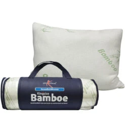 Lucovitaal Bamboe Kussen -Plein Winkel 984139 3