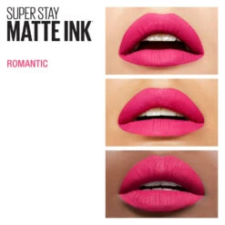Maybelline SuperStay 24h Matte Ink Lippenstift 30 Romantic -Plein Winkel 985838 4
