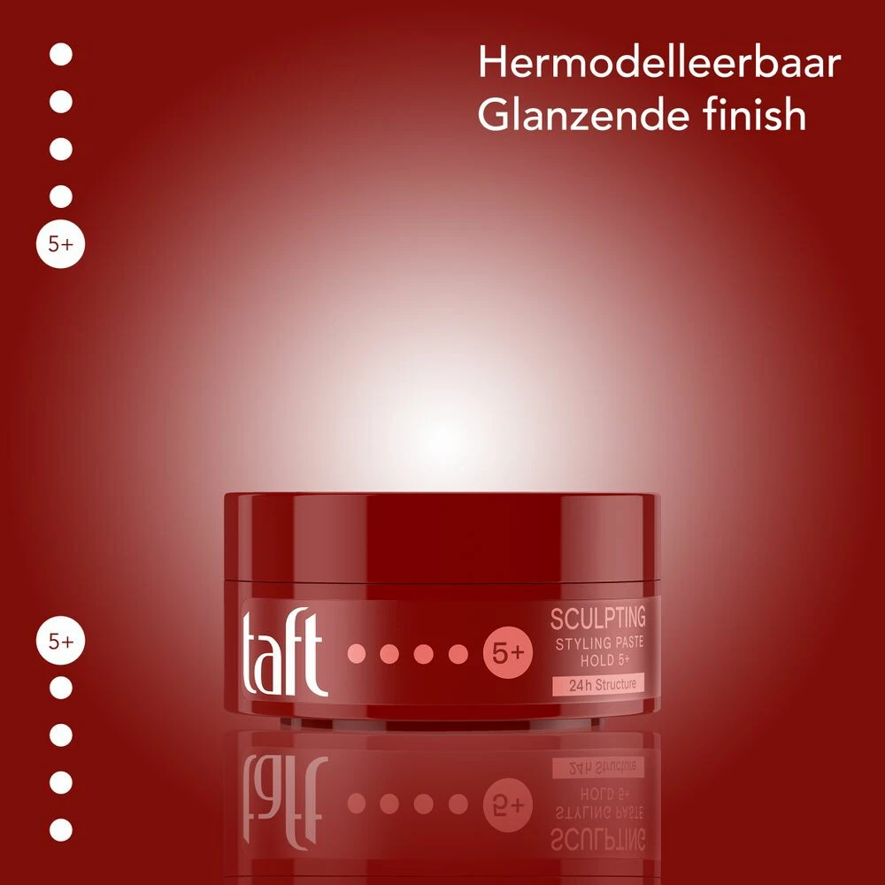 6x Taft Restylable Level 6 Sculpting Paste 2 6x Taft Restylable Level 6 Sculpting Paste - Afbeelding 2