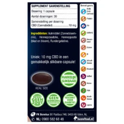 Lucovitaal CBD Cannabidiol 10 Mg 6 Lucovitaal CBD Cannabidiol 10 Mg -Plein Winkel 988824 3