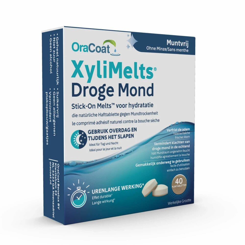 2x Xylimelts Voor Droge Mond 1 2x Xylimelts Voor Droge Mond