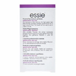 Essie Top Coat Speed Setter -Plein Winkel 993904 4