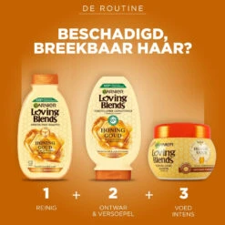 6x Garnier Loving Blends Honing Goud Conditioner -Plein Winkel 996156 3