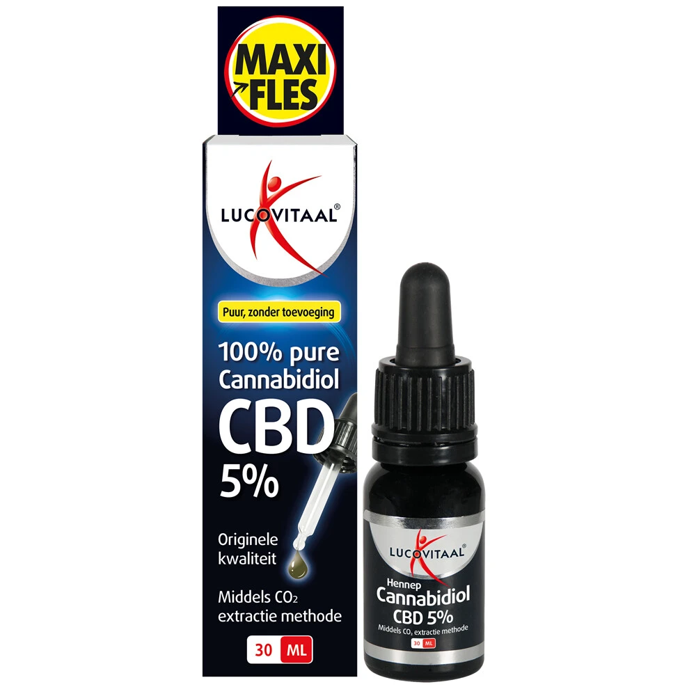 Lucovitaal CBD Cannabidiol Olie 5% 3 Lucovitaal CBD Cannabidiol Olie 5% - Afbeelding 3