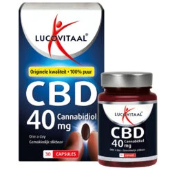 Lucovitaal CBD 40 Mg Capsules 7 Lucovitaal CBD 40 Mg Capsules -Plein Winkel 996848 4