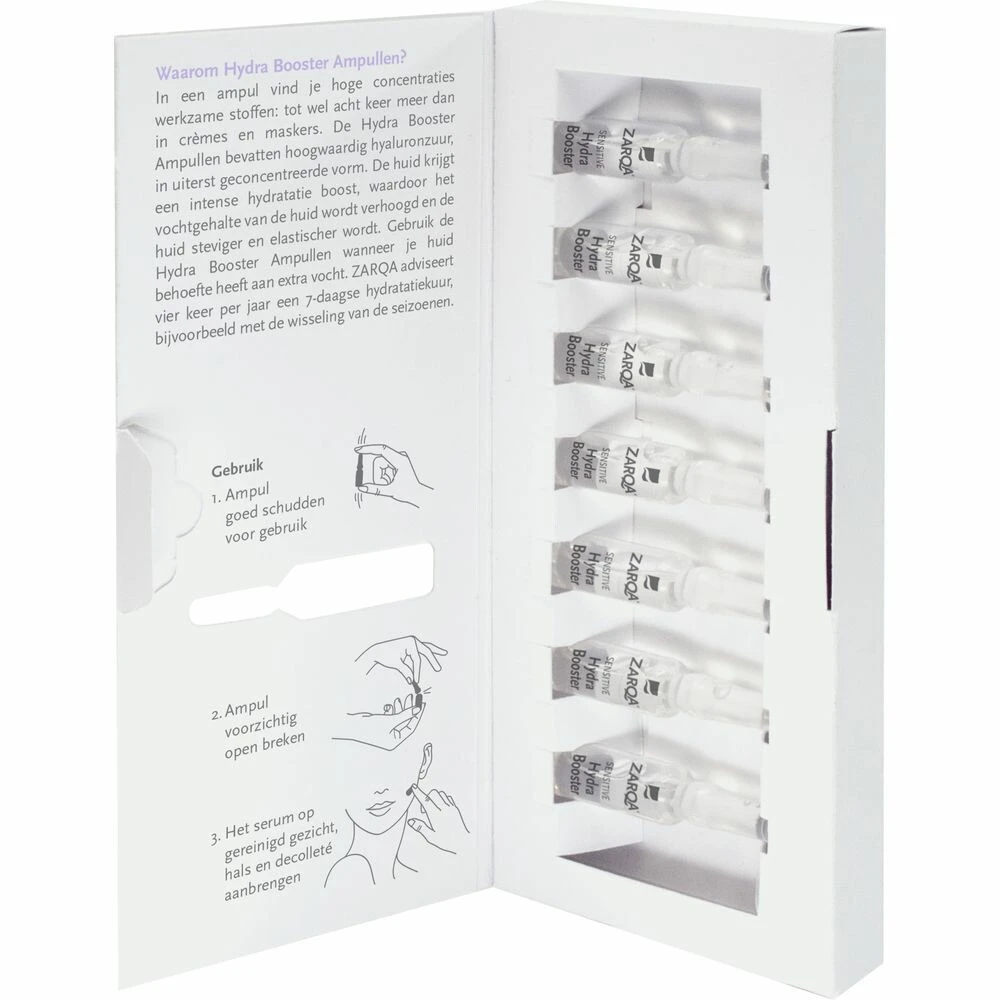 Zarqa Face Hydra Booster Ampul 2 Zarqa Face Hydra Booster Ampul - Afbeelding 2