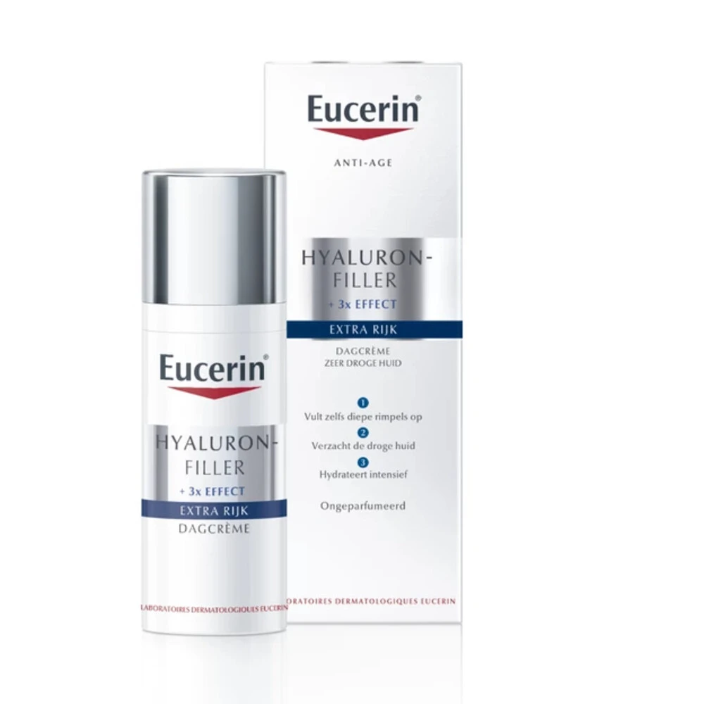 Eucerin Hyaluron-Filler Dagcreme Extra Rijk 2 Eucerin Hyaluron-Filler Dagcreme Extra Rijk - Afbeelding 2