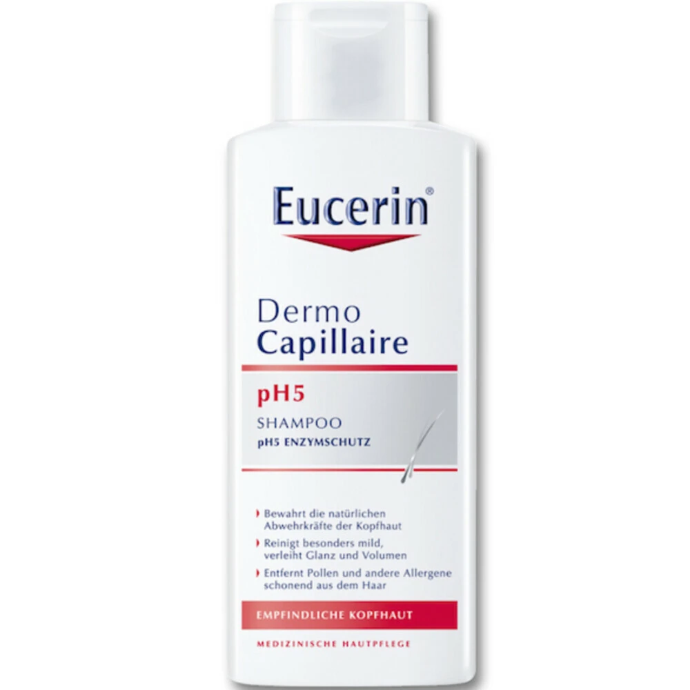 Eucerin Shampoo DermoCapillaire PH5 2 Eucerin Shampoo DermoCapillaire PH5 - Afbeelding 2