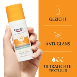 Eucerin Zonnecreme Gel Oil Control SPF 50 7 Eucerin Zonnecreme Gel Oil Control SPF 50 -Plein Winkel 998654 4